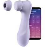 Satisfyer Pro 2 Generation 3 Liquid Air Sovelluksella Ohjattava Paineaaltokiihotin - Purple