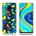 Deco Xiaomi Redmi Note 9 Pro / Xiaomi Redmi Note 9S / Xiaomi Redmi Note 9 Pro Max skal - Hjärta