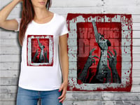 T-Shirt Blanc Femme Collection Series Cultes 01 The Walking Dead