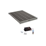 Pack ANTARION Panneau solaire 120W + Kit de pose solaire avec régulateur MPPT10A