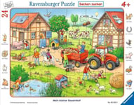 Ravensburger- My Little Farm Puzzle (24 pièces), 65820, Lot de 2