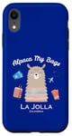 Coque pour iPhone XR Alpaga My Bags La Jolla California Vacation