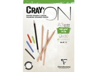 Clairefontaine Cray''on, Multifärg, A3 (297 X 420 Mm), 160 G/M ^, 30 Ark