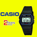 Casio F-91W-1YER Men's Resin Digital Watch With alarm for men and boys-Day&Date