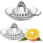 Transparent Lemon Juicer Manual Fruit Squeezer Durable Orange Juicer