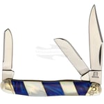 Kääntöveitsi Rough Rider Stockman Blue Ocean 2024 7.3cm