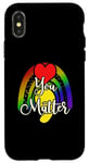 Coque pour iPhone X/XS Vous êtes Boho Rainbow Galaxy Star Matter