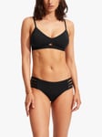 Seafolly Collective Hybrid Bralette Bikini Top, Black