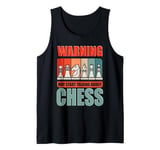 Retro Chess Player May Start Talking About Chess Tank Top