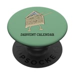 Dabbing Calendrier de l'Avent compte à rebours jusqu'à Noël Dabvent PopSockets PopGrip Adhésif