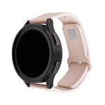 Fixed Samsung Galaxy Watch 22mm Armband Silicone Sporty Strap Rosa