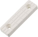 C65816 Lot de 50 Patins/Pieds de Meuble 56x16x7 mm en Plastique à Visser rectangulaires Couleur Blanc Table Armoire Commode Placard lit cale Accessoire Protection sols Hauteur.[G134]