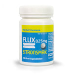 Flux sugetabletter 0,25mg sitron - 200 stk Personlig pleie Munn- & tannpleie Tyggegummi og sugetabletter