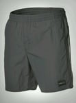 O'neill Mens Pathway Grey Cross Step Beach Board Swim Shorts Small