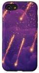 iPhone SE (2020) / 7 / 8 Celestial Falling Stars in Starry Night Sky Aesthetics Case