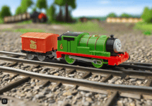 Fisher-Price Thomas & Friends Trackmaster PERCY Motorised Engine