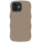 holdit iPhone 12/12 Pro Skal Wavy Mocha Brown