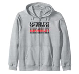 Another Fine Day Ruined By Responsibility Zip Hoodie