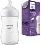 Philips Avent Natural Response Baby Bottle - 260Ml Baby Milk Bottle for Newborns