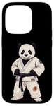 Coque pour iPhone 14 Pro Panda Karaté Formation-Arts Martiaux Karaté Dojo