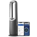 Philips Air Performer 3-en-1 : Purificateur, Chauffage & Ventilateur Rafraîchisseur – Nettoie 70m², Élimine 99,97% des Allergènes et Polluants. Filtre HEPA, Capteurs Intelligents, App (AMF870/15)