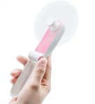 GlobalCrown Handheld Fan Mini Electric Hand Held Fans,Hand Fan Rechargeable