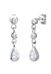 Elli - Boucles d'Oreilles Pendantes Femme - Argent - 925/1000 - 0310960711