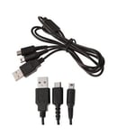 2 en 1 chargeur USB pour Nintendo DS Lite, DSi, 3DS, DSi XL, 3DS XL, 2DS - Straße Game ®