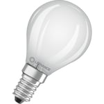 Ledvance Comfort E14 klotlampa, 4000K, 3,4W