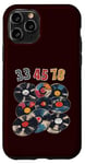 Coque pour iPhone 11 Pro Disque vinyle rétro 33 45 78 tr/min DJ ou amateur de musique