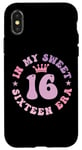 iPhone X/XS In My Sweet Sixteen Era 16th Birthday Groovy Retro 16th Case