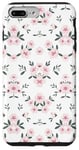 Coque pour iPhone 7 Plus/8 Plus Fleur mignonne esthétique florale fleurs vintage