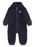 Hooded Rompers Långärmad Bodysuit Navy Champion