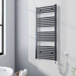 Meykoers - Sèche-serviette électrique 500W Anthracite radiateur 120x50cm électrique Sèche-serviette