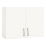 Demeyere - Meuble haut de cuisine 2 portes blanc Mammy - Blanc - Blanc