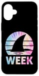 iPhone 16 Plus 2025 Week Retro Shark Fin Lover Sea Ocean Animal Summer Trip Case