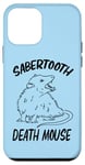 Coque pour iPhone 12 mini Funny Sabertooth Death Mouse Possum Lover