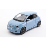 FIAT 500e 2023 LIGHT BLUE 1:24 Burago Auto Stradali Modellino