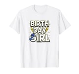 Power Rangers Birthday Girl Electrifying Blue Ranger T-Shirt