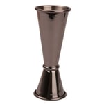 Jigger V-Shape Japanese style 2,5 - 5 cl Gunmetal black