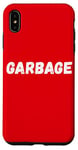 Coque pour iPhone XS Max Garbage For Trump Team Garbage American Garbage Truck Funny