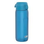 ION8 Gourde, 750 ml, Anti-Fuite, Sports, Facile à Ouvrir, Verrouillage Sécurisé, Lavable en Lave-vaisselle, Poignée de Transport, Couvercle Rabattable, Sans BPA, Poignée Profilée, Bleu