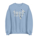 Dam Taylor Swift 1989 Konsert Sweatshirt Långärmad Casual Lös Baggy Crewneck Pullover Blus Toppar för Swiftie Fans Gåvor S