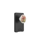 Fleurs roses dans différentes nuances de rose, orange, rouge foncé PopSockets PopWallet pour MagSafe