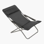 Transabed BeComfort solstol - dark grey