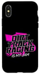 iPhone X/XS Dirt Track Racing Race Sprint Car Girlfriend Girl Grandma Case