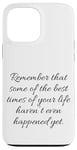 Coque pour iPhone 13 Pro Max Message de motivation, citation d'affirmation, pensée positive