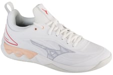 chaussures de volleyball Femme, Mizuno Wave Luminous 3, Blanc