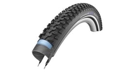 Pneu schwalbe marathon plus mtb 27 5 tubetype rigide twinskin smartguard dual compound e bike e 50 noir