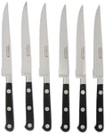 Richardson Sheffield R08000RC22BR1 Sabatier Trompette Steak Knives, Set of 6, Silver